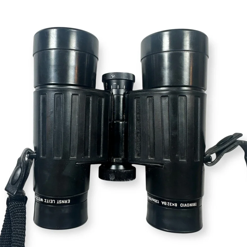 Leitz Trinovid Binoculars 8x32 BA SN 959452 with Aftermarket Case‎